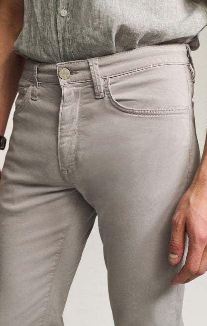 34 Heritage Courage Straight Leg Pants in Cement Twill