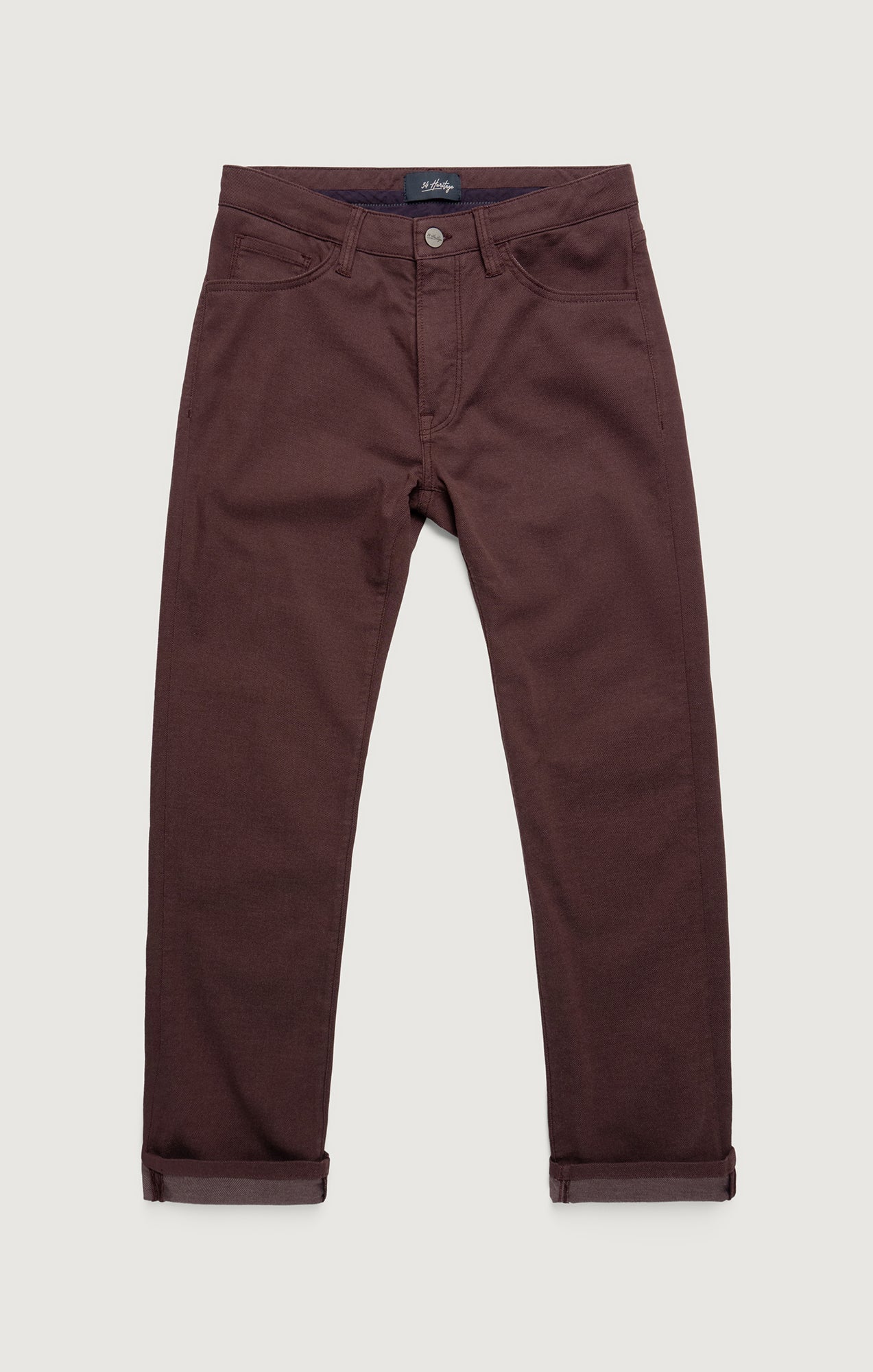 34 Heritage Courage Straight Leg Pants in Port Royale Coolmax