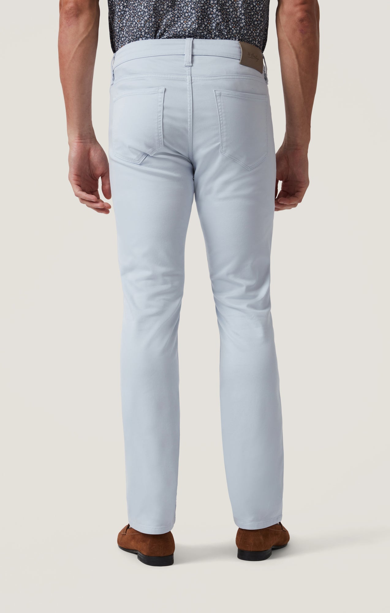 34 Heritage Courage Straight Leg Pants in Sky Blue Coolmax