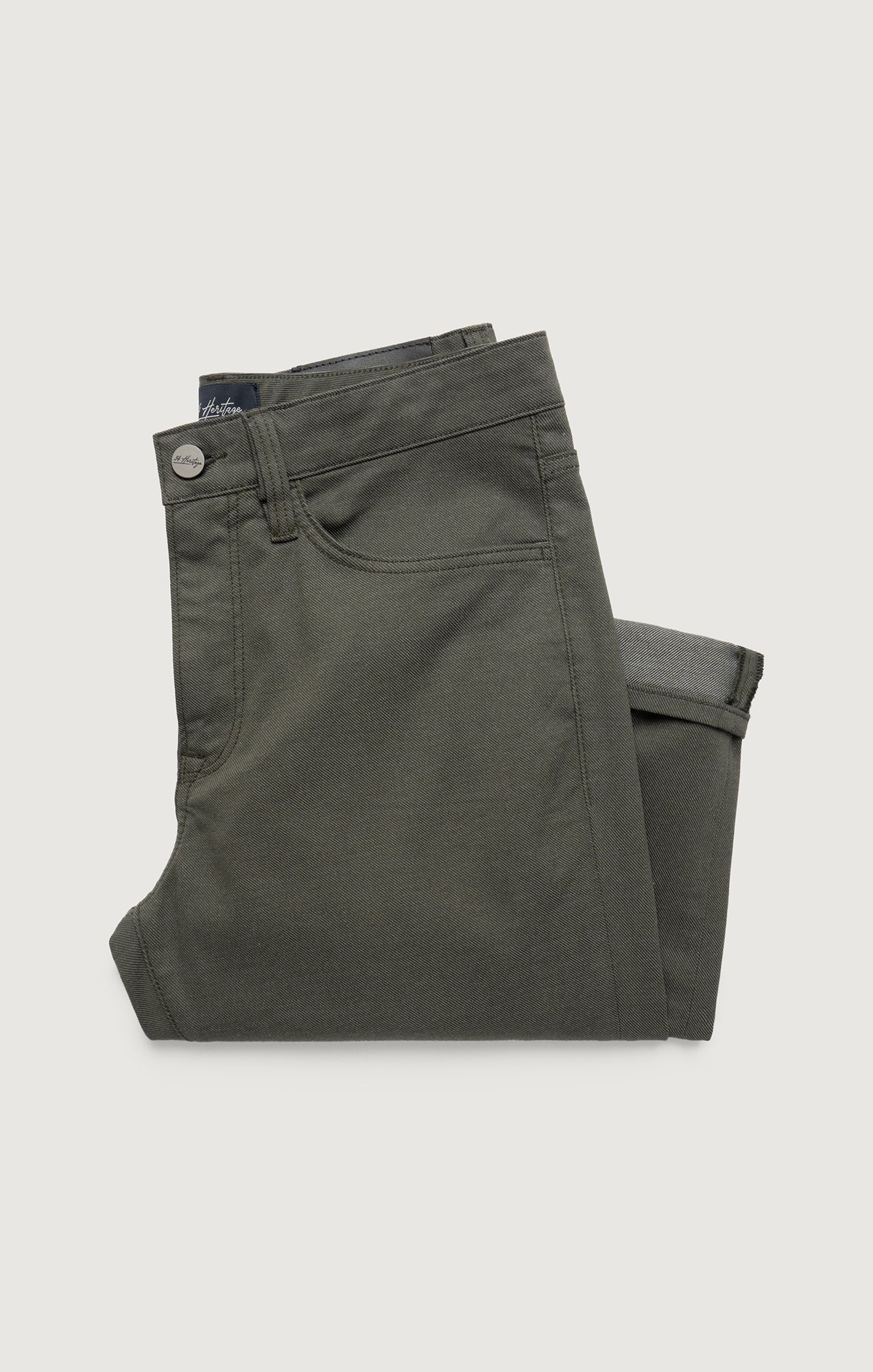 34 Heritage Courage Straight Leg Pants in Peat Coolmax