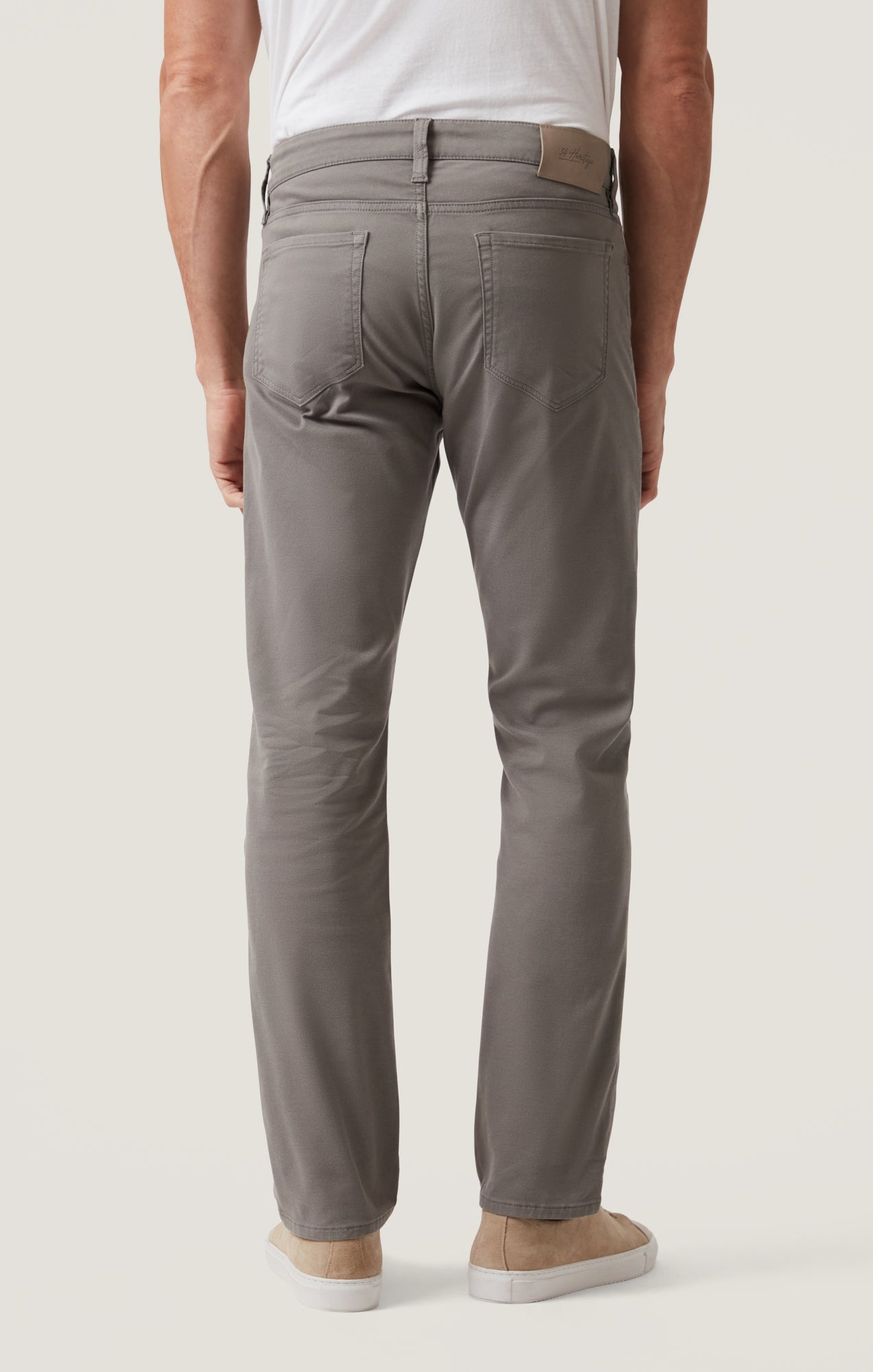 34 Heritage Courage Straight Leg Pants in Steel CoolMax