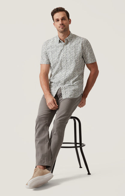 34 Heritage Courage Straight Leg Pants in Steel CoolMax