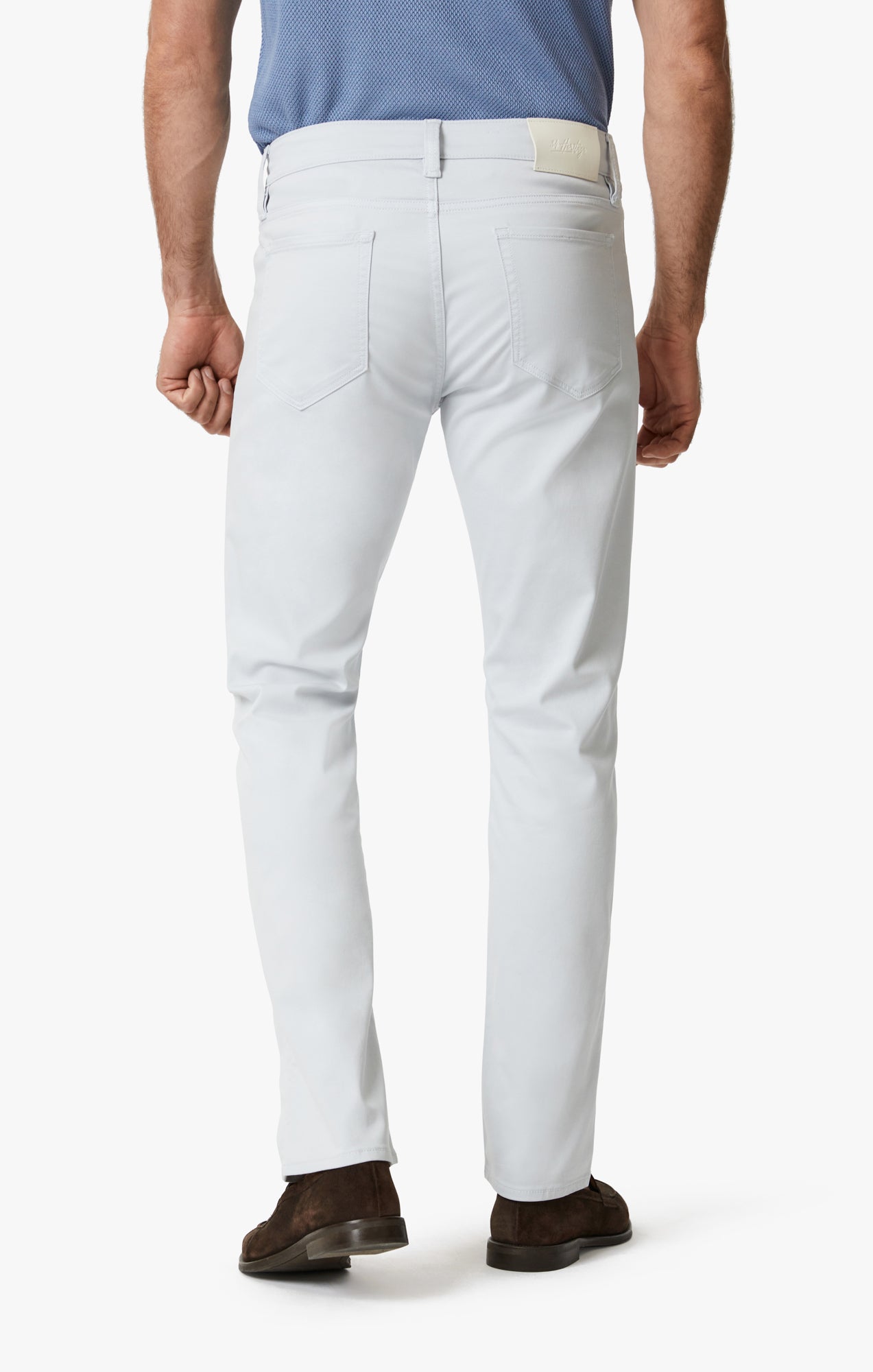 34 Heritage Courage Straight Leg Pants In Gray Dawn Coolmax