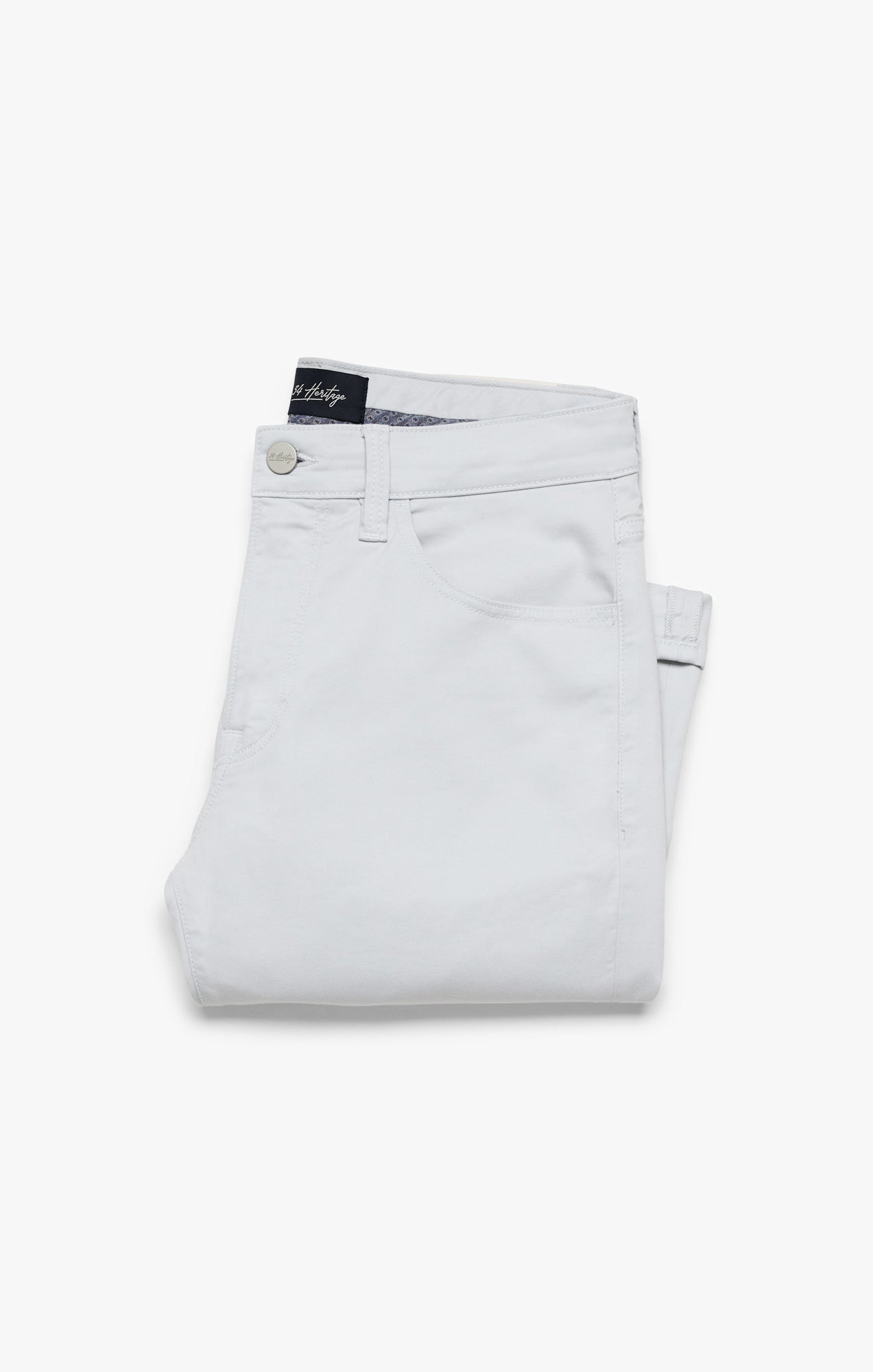 34 Heritage Courage Straight Leg Pants In Gray Dawn Coolmax