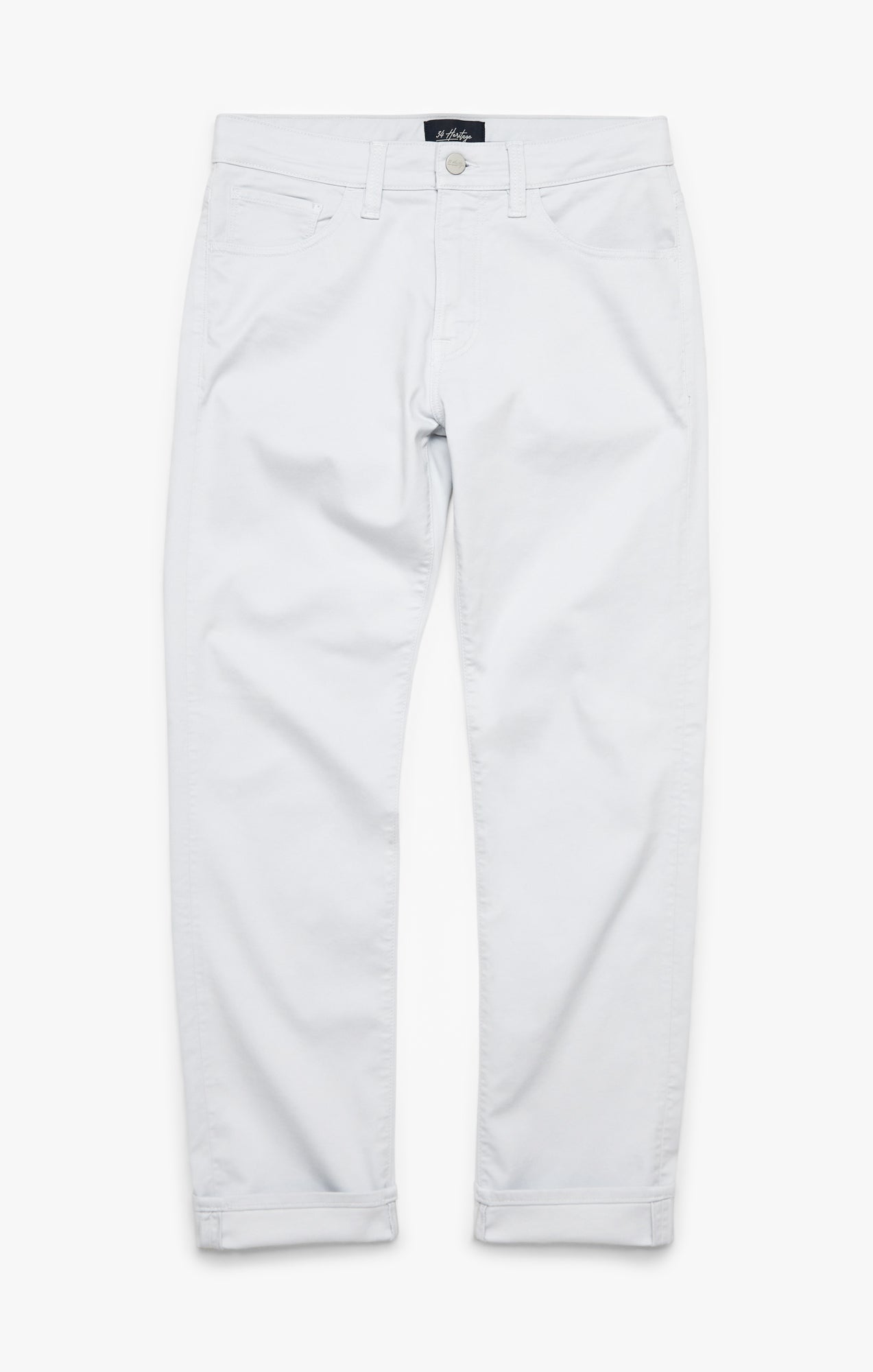34 Heritage Courage Straight Leg Pants In Gray Dawn Coolmax