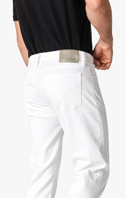 34 Heritage Courage Straight Leg Pants In Double White Comfort