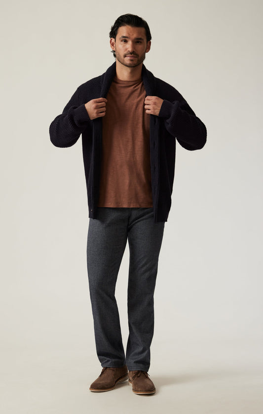 34 Heritage Charisma Relaxed Straight Pants in Navy Elite