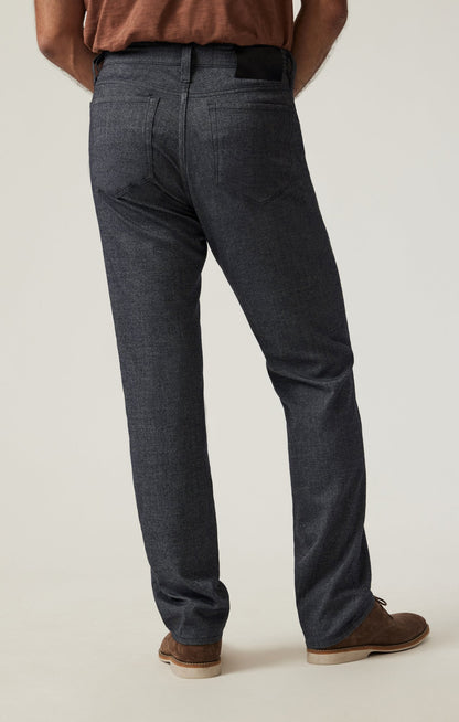 34 Heritage Charisma Relaxed Straight Pants in Navy Elite