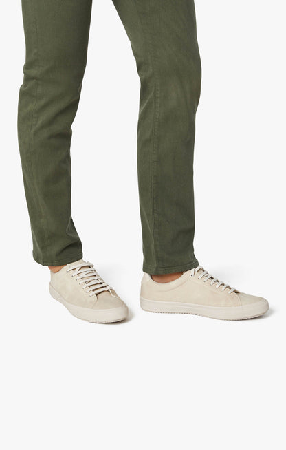 34 Heritage Courage Straight Leg Jeans In Military Green Comfort
