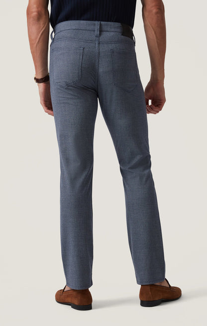 34 Heritage Courage Straight Leg Pants in Navy Fancy
