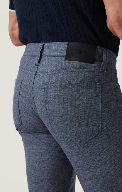 34 Heritage Courage Straight Leg Pants in Navy Fancy