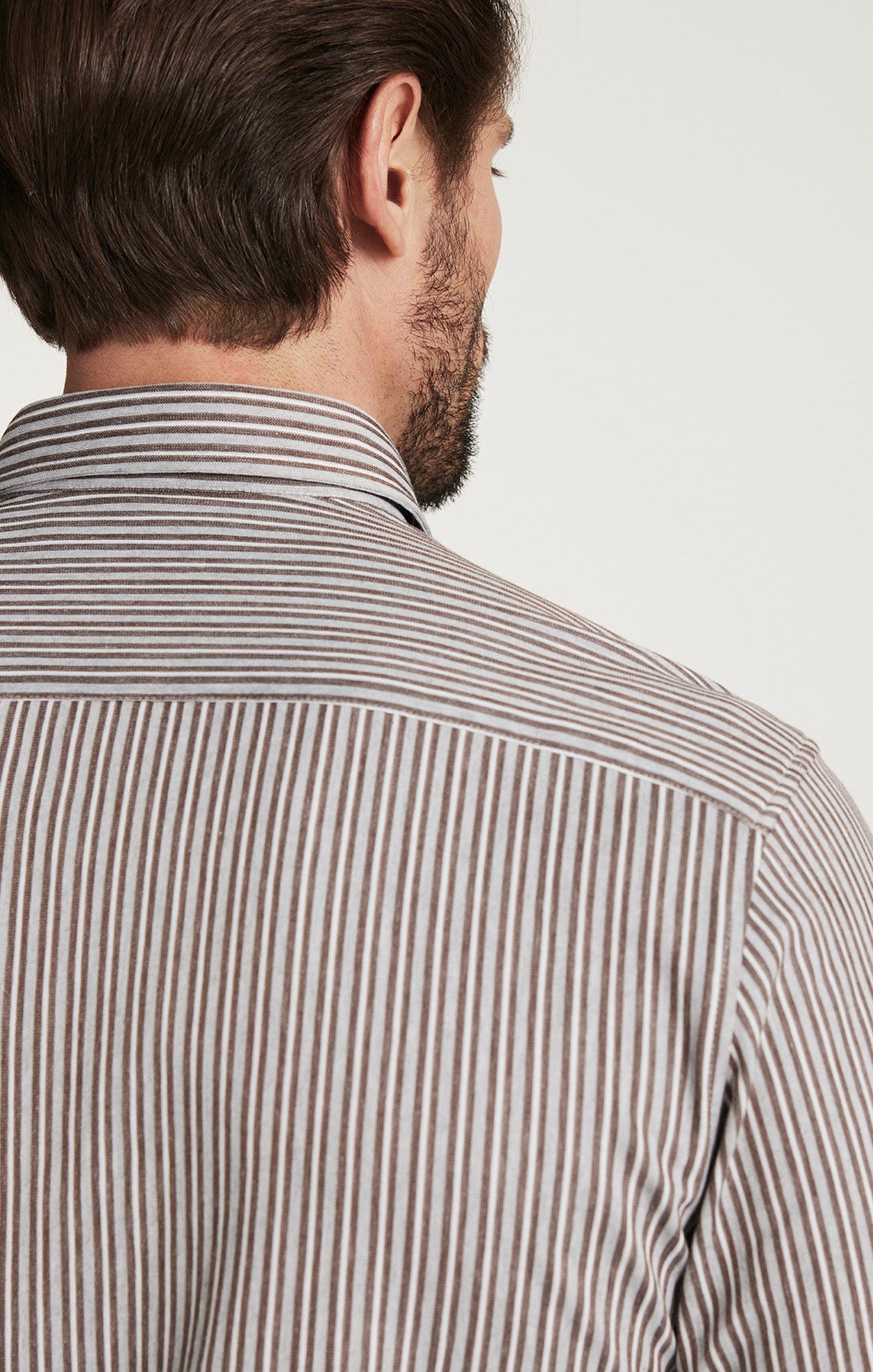 34 Heritage Striped Shirt in Brown