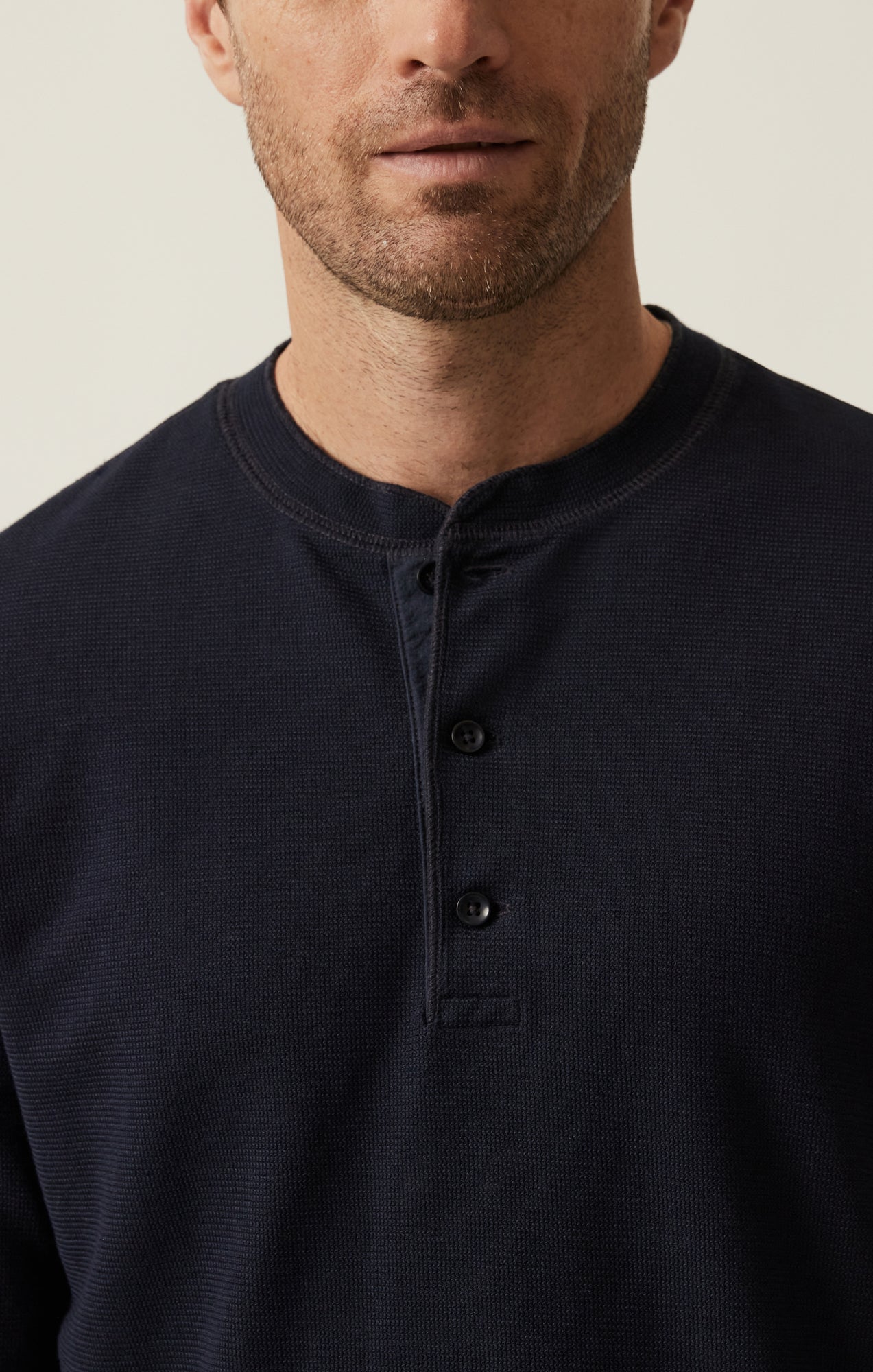 34 Heritage Long Sleeve Henley In Navy