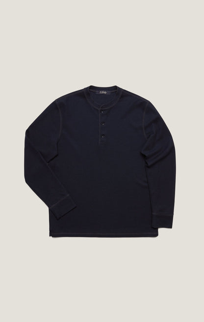 34 Heritage Long Sleeve Henley In Navy