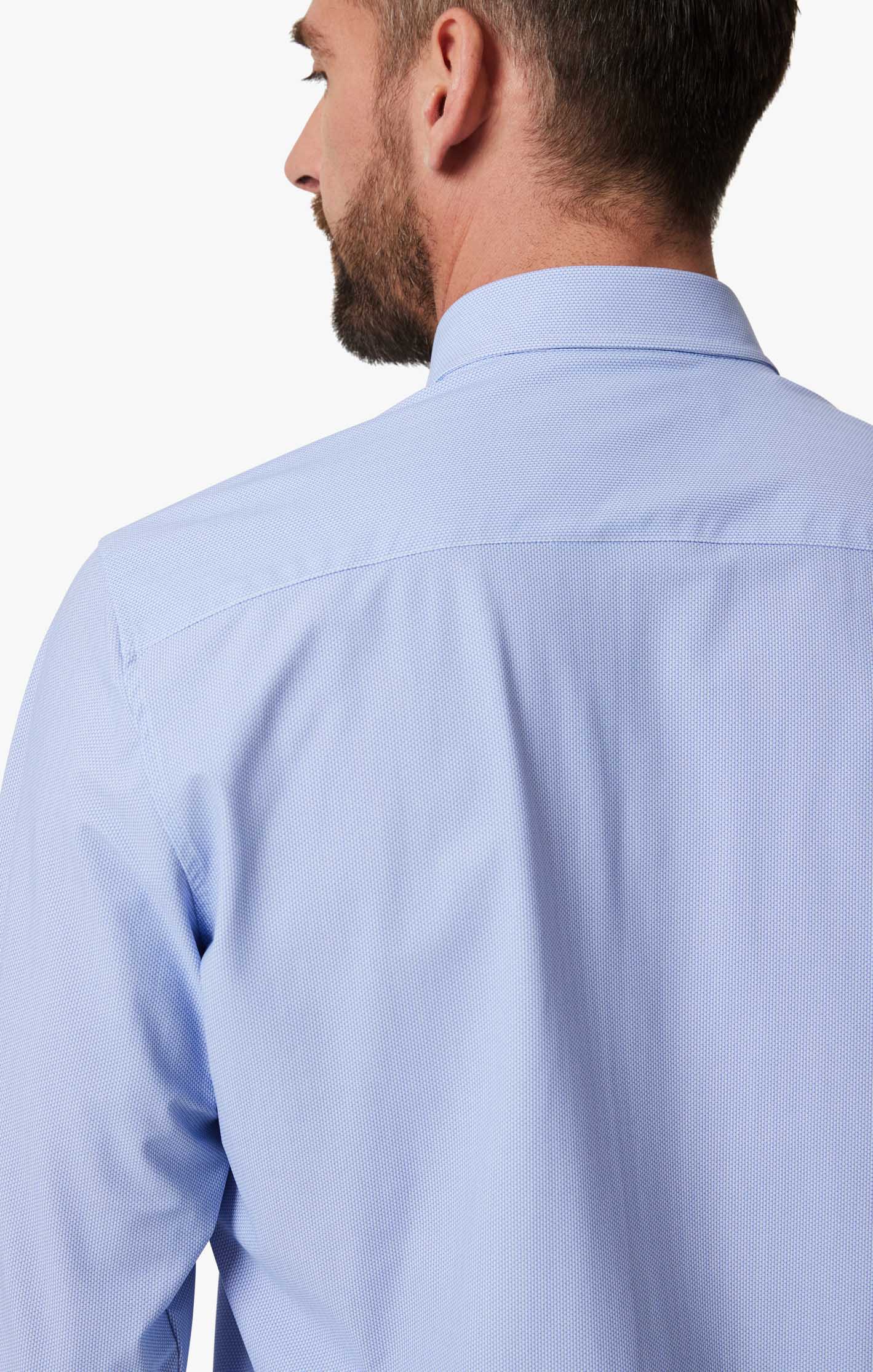 34 Heritage Geometric Shirt In Blue