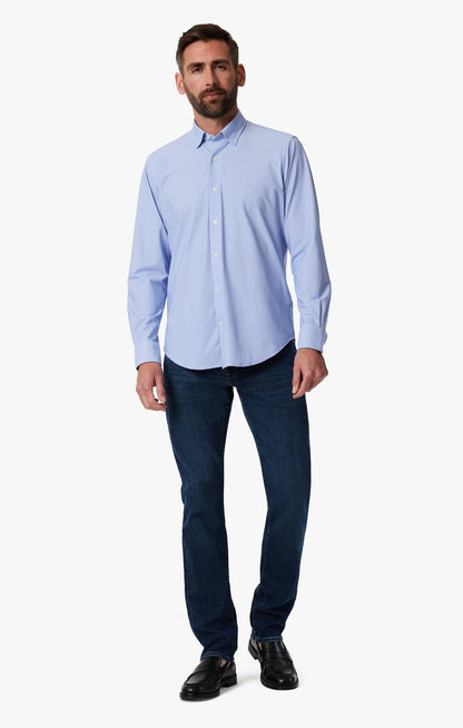 34 Heritage Geometric Shirt In Blue