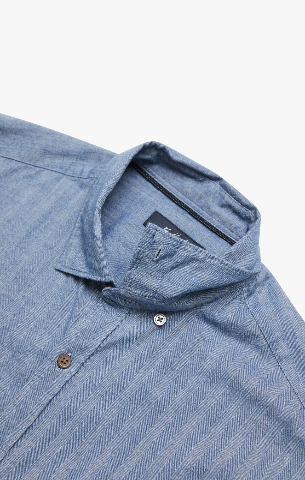 34 Heritage Herringbone Shirt In Blue