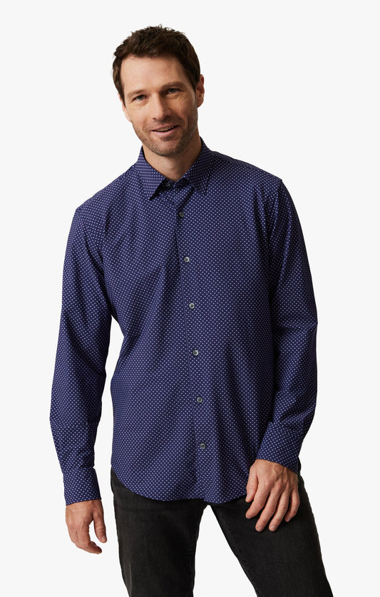 34 Heritage Crystal Shirt in Navy