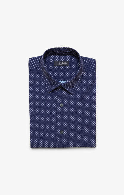 34 Heritage Crystal Shirt in Navy