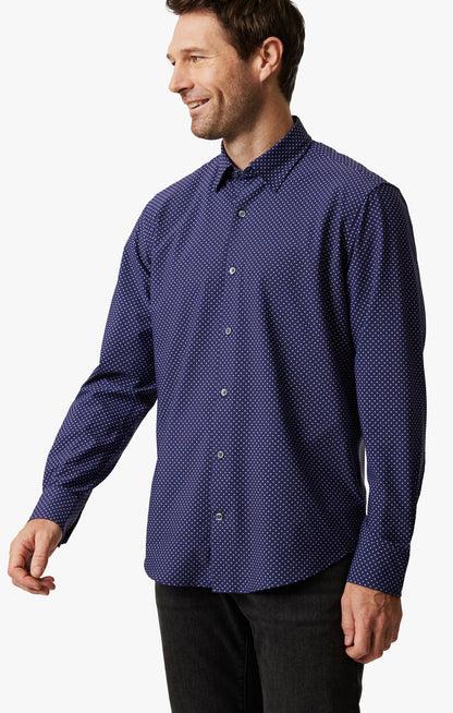 34 Heritage Crystal Shirt in Navy