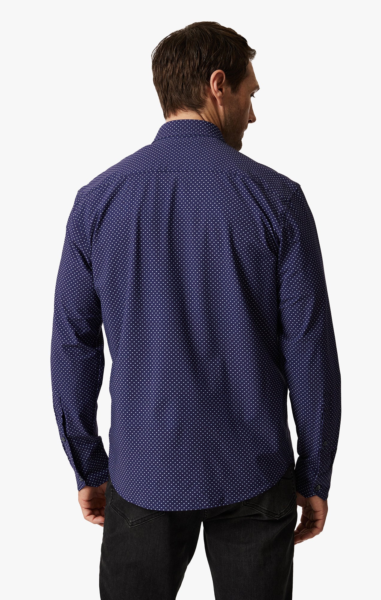 34 Heritage Crystal Shirt in Navy