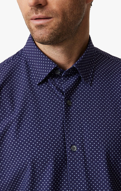 34 Heritage Crystal Shirt in Navy