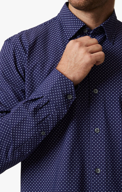 34 Heritage Crystal Shirt in Navy