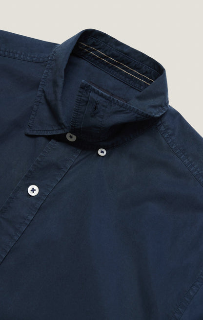34 Heritage Luxe Twill Shirt In Dress Blues