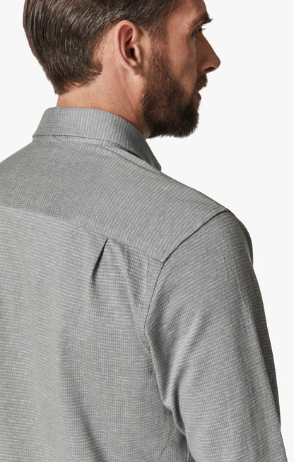 34 Heritage Structured Shirt In Light Grey