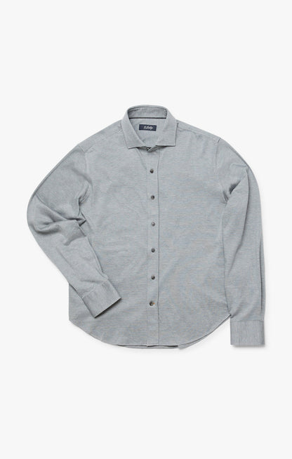 34 Heritage Structured Shirt In Light Grey