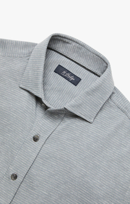 34 Heritage Structured Shirt In Light Grey