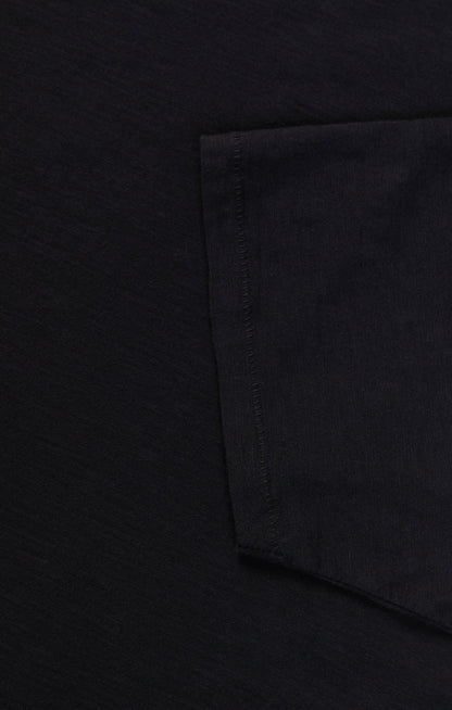 34 Heritage Slub Crew Neck T-Shirt in Black