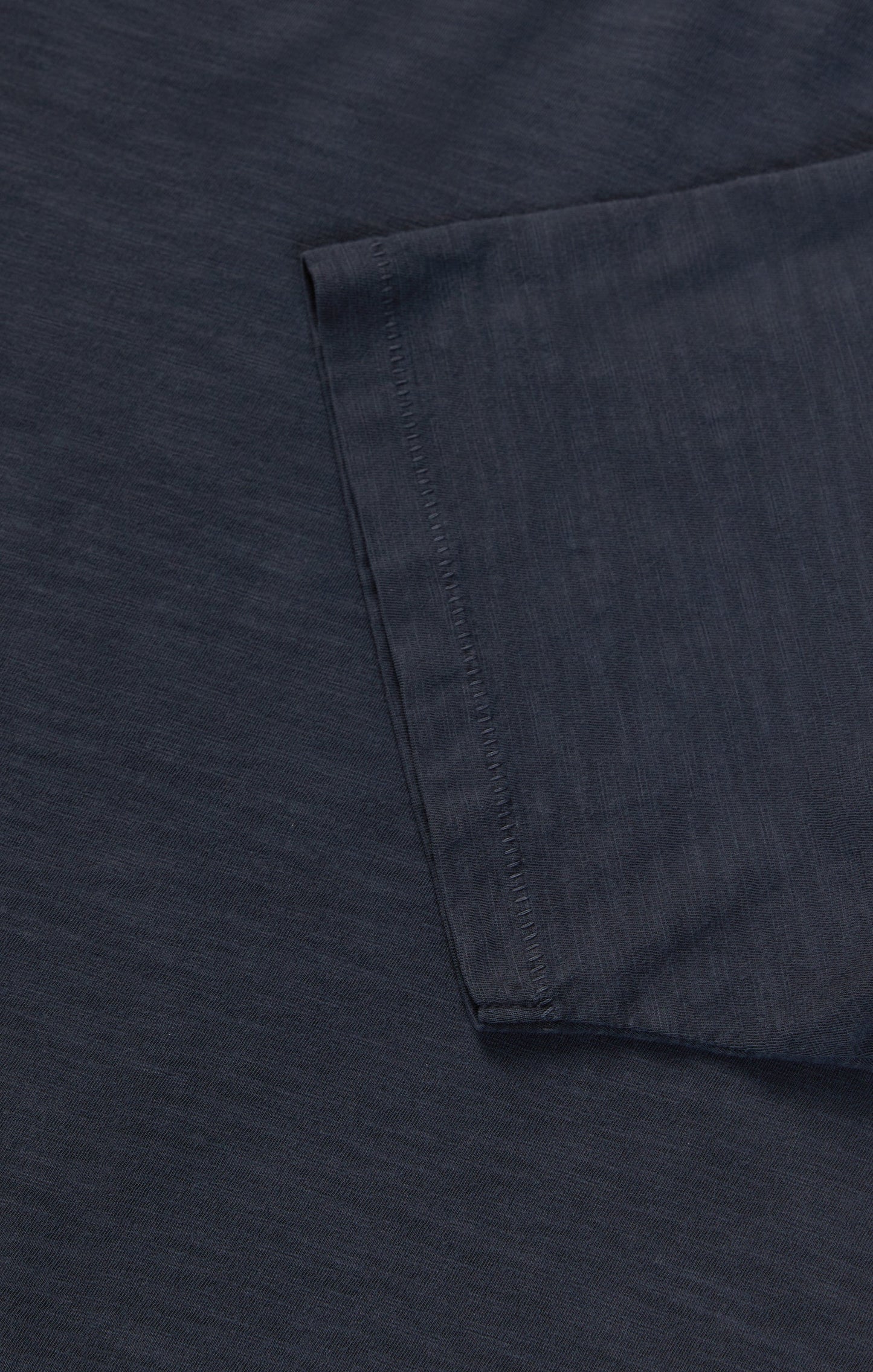 34 Heritage Slub Crew Neck T-Shirt in Dark Navy