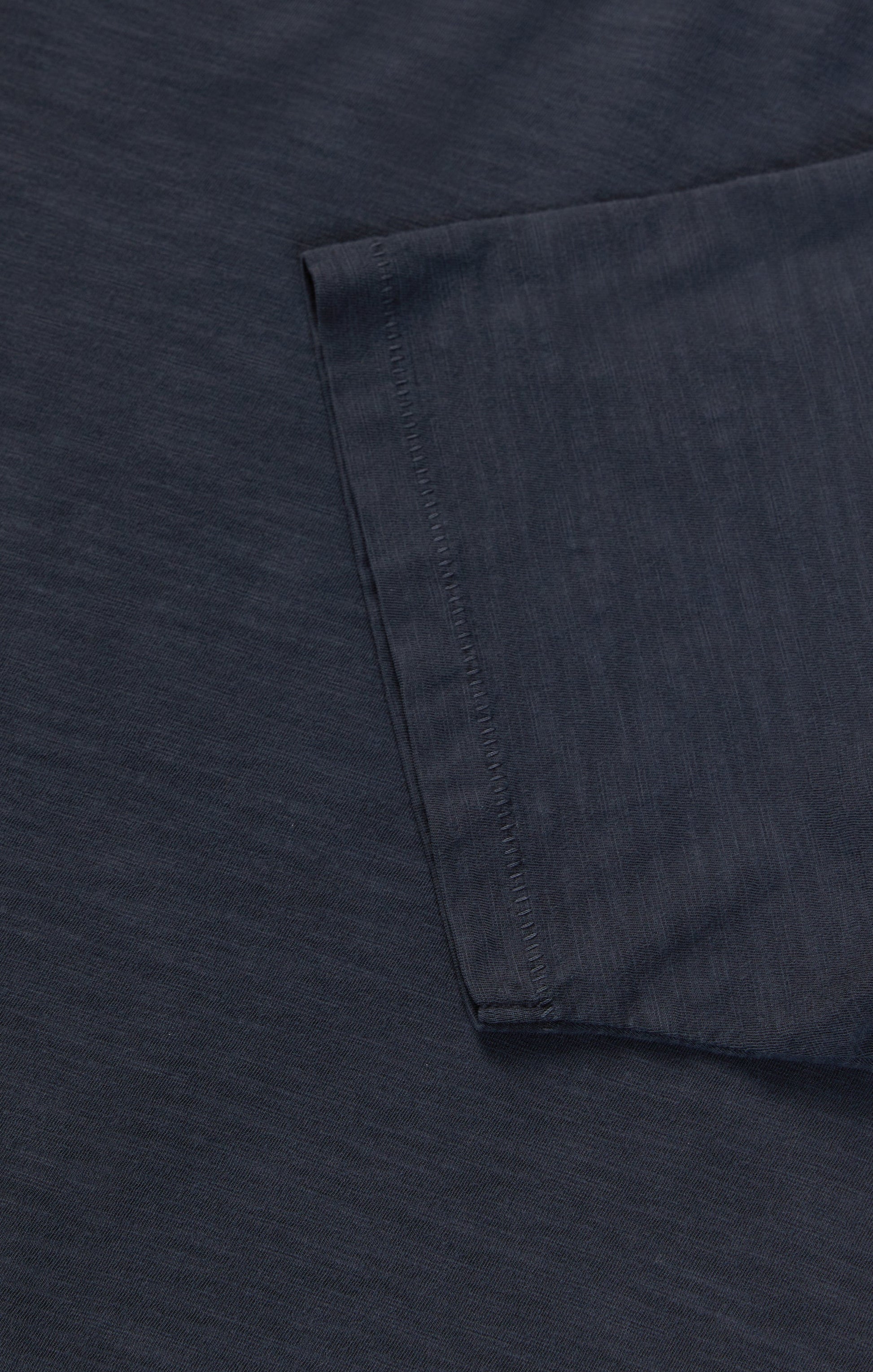 34 Heritage Slub Crew Neck T-Shirt in Dark Navy