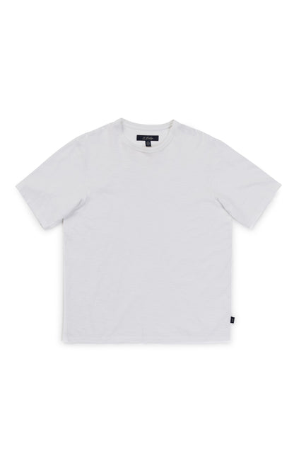 34 Heritage Slub Crew Neck T-Shirt in White