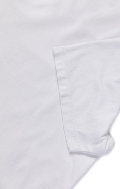 34 Heritage Deconstructed V-Neck T-Shirt in White