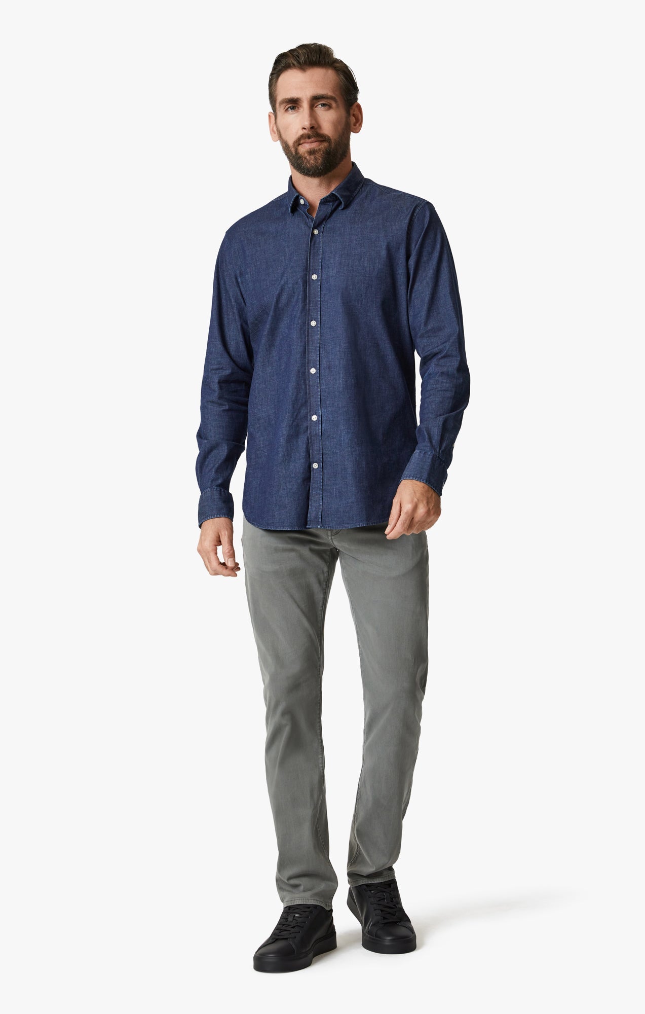 34 Heritage Denim Shirt In Medium