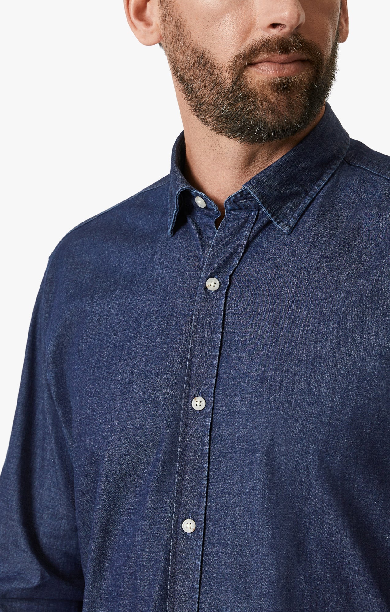 34 Heritage Denim Shirt In Medium