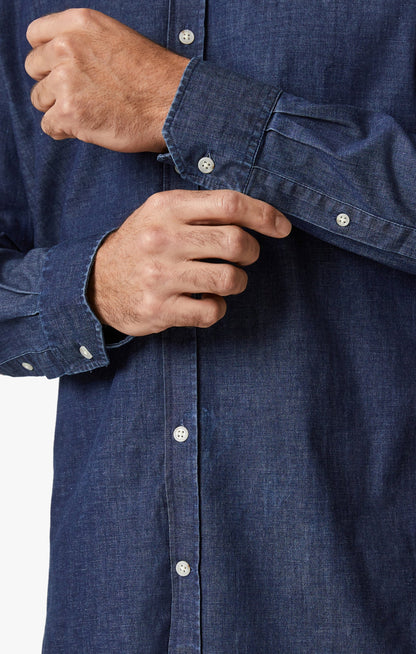 34 Heritage Denim Shirt In Medium