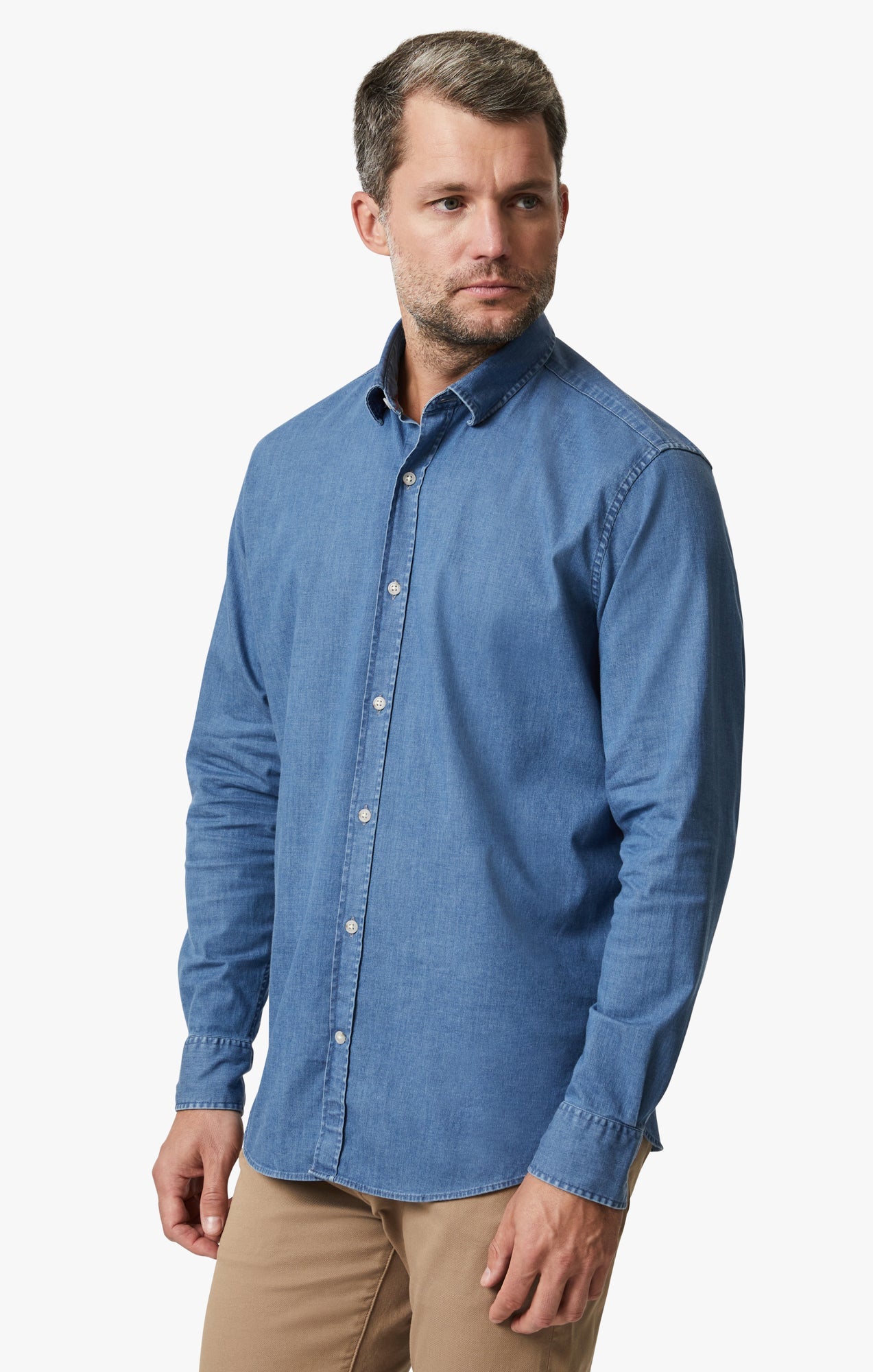 34 Heritage Denim Shirt In Light