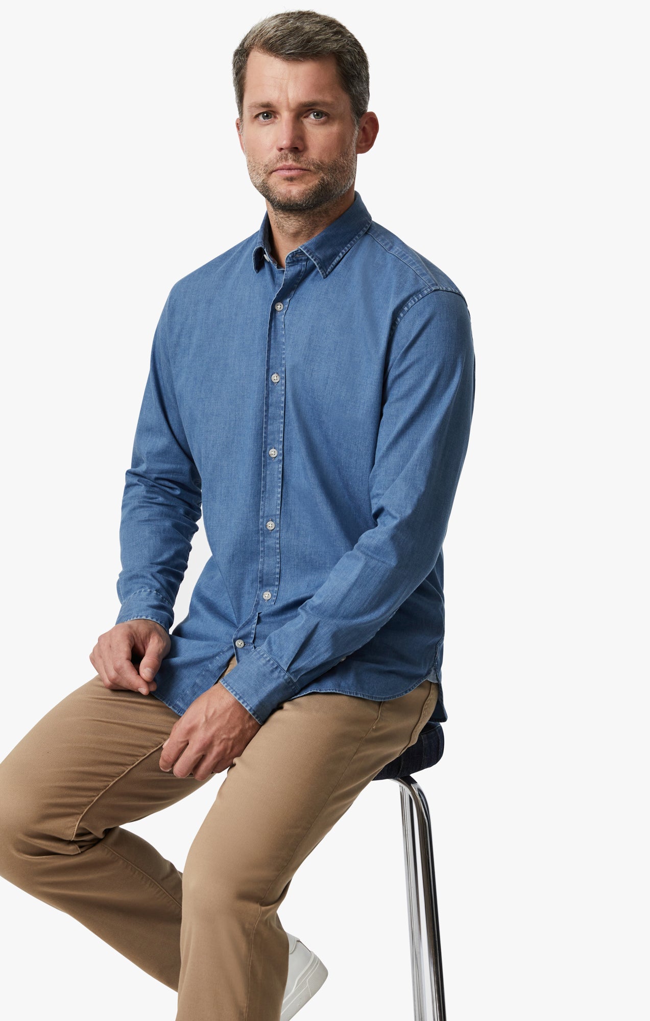 34 Heritage Denim Shirt In Light