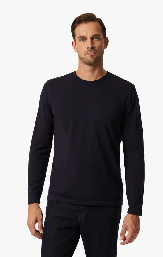 34 Heritage Crew Neck Sweater In Navy