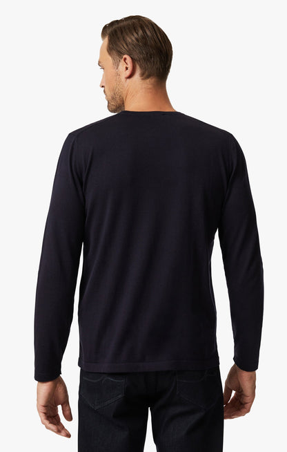 34 Heritage Crew Neck Sweater In Navy