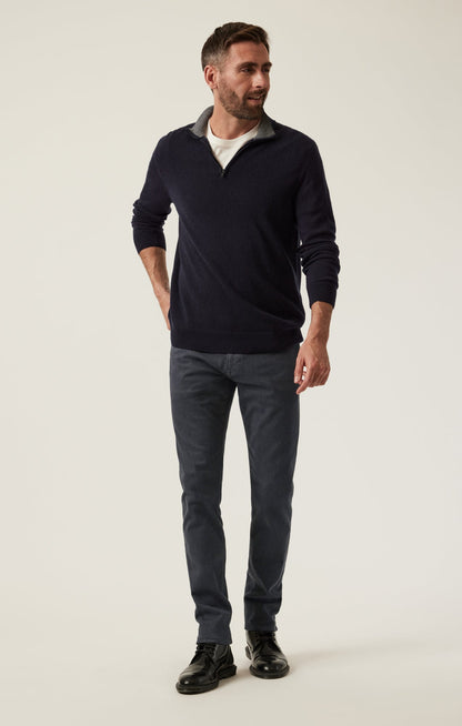 34 Heritage Courage Straight Leg Pants in Slate Diagonal