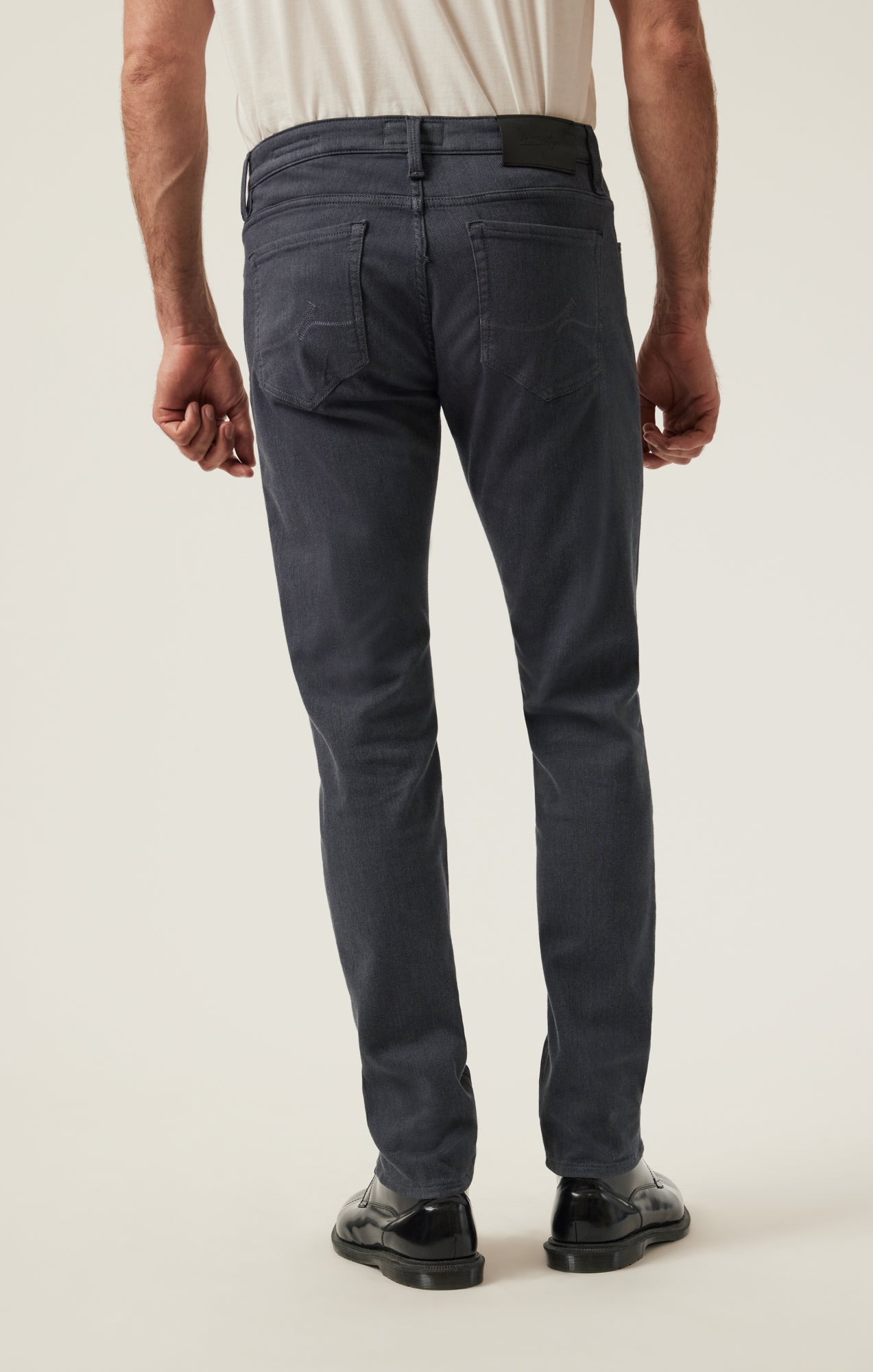 34 Heritage Courage Straight Leg Pants in Slate Diagonal