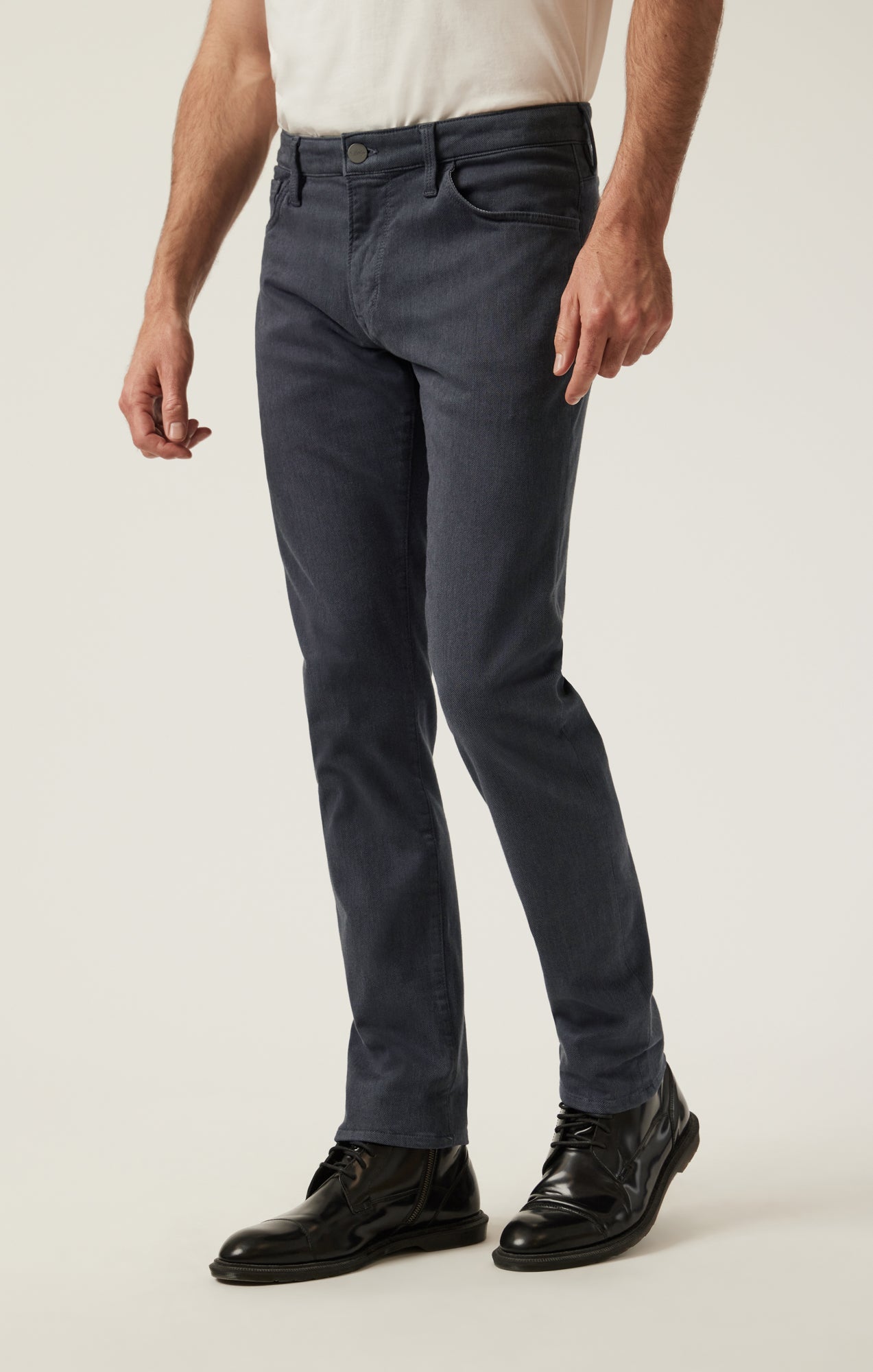 34 Heritage Courage Straight Leg Pants in Slate Diagonal