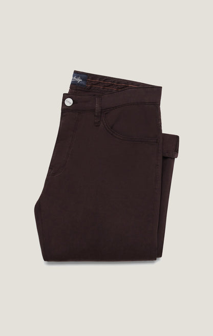 34 Heritage Charisma Relaxed Straight Pants in Burgundy Diagonal