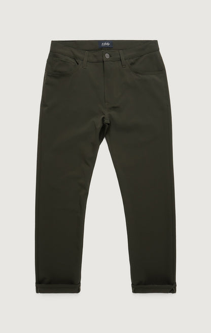 34 Heritage Courage Straight Commuter Pants in Peat Luxe