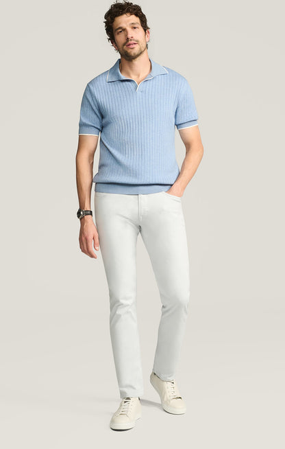 34 Heritage Courage Straight Leg Pants in Stone Twill