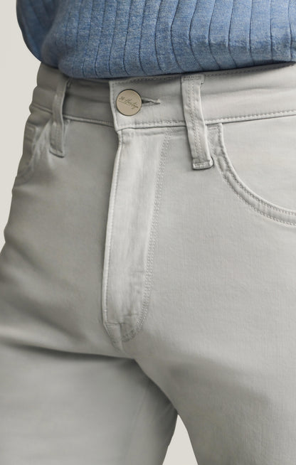 34 Heritage Courage Straight Leg Pants in Stone Twill